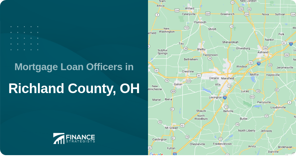 Mortgage Loan Officers in Richland County, OH