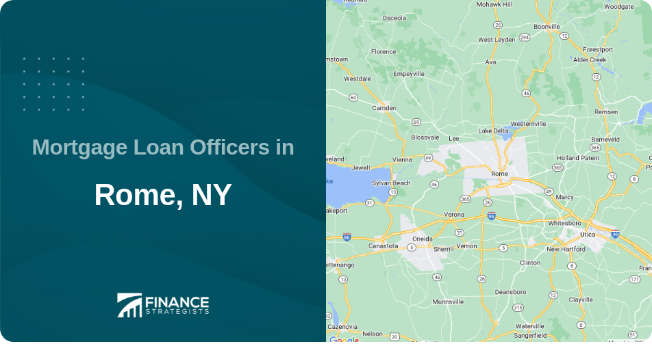 Mortgage Loan Officers in Rome, NY