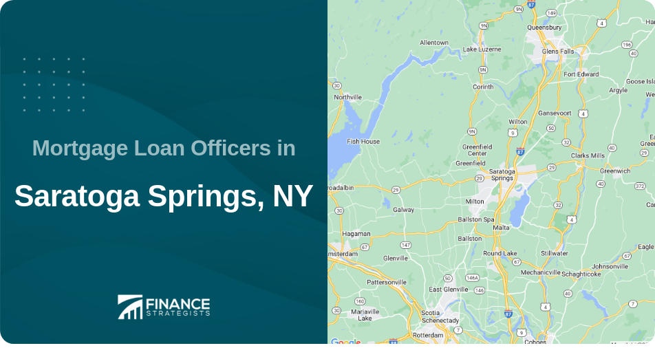 Mortgage Loan Officers in Saratoga Springs, NY