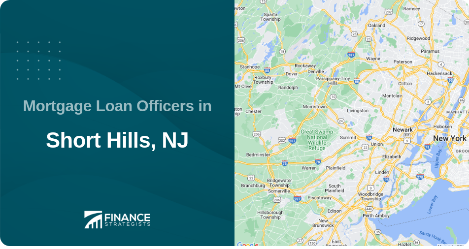 Mortgage Loan Officers in Short Hills, NJ