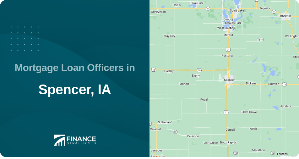 Mortgage Loan Officers in Spencer, IA