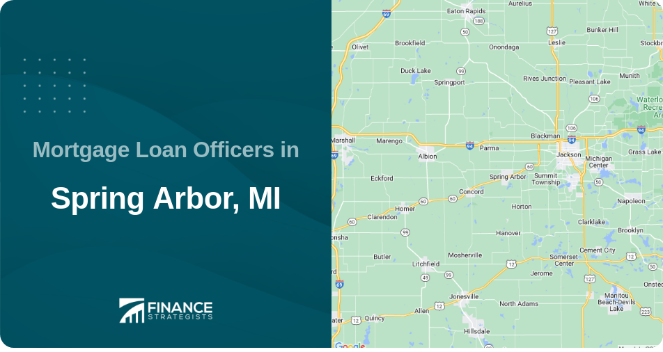 Mortgage Loan Officers in Spring Arbor, MI