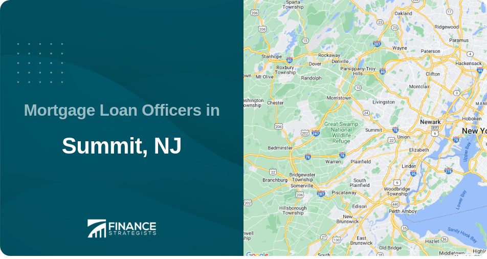 Mortgage Loan Officers in Summit, NJ