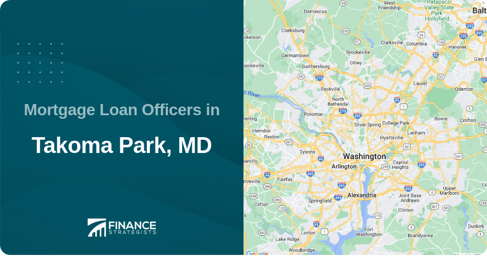 Mortgage Loan Officers in Takoma Park, MD