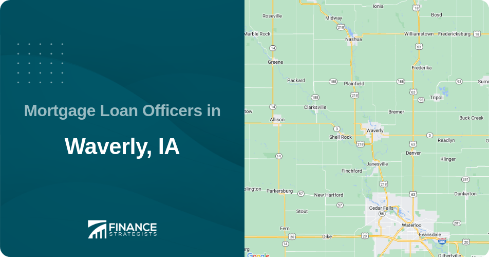 Mortgage Loan Officers in Waverly, IA