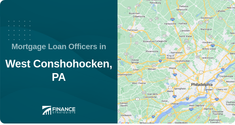 Mortgage Loan Officers in West Conshohocken, PA