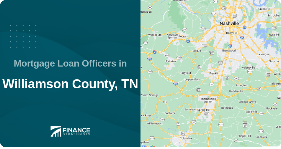 Mortgage Loan Officers in Williamson County, TN