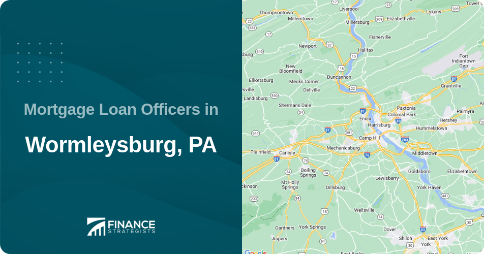 Mortgage Loan Officers in Wormleysburg, PA
