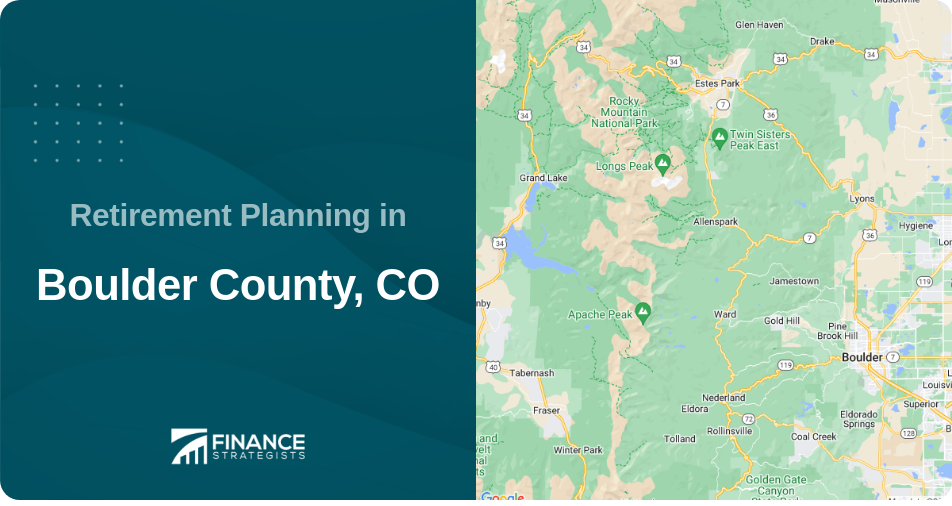 Retirement Planning in Boulder County, CO