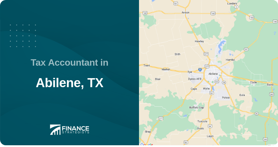 Tax Accountant in Abilene, TX