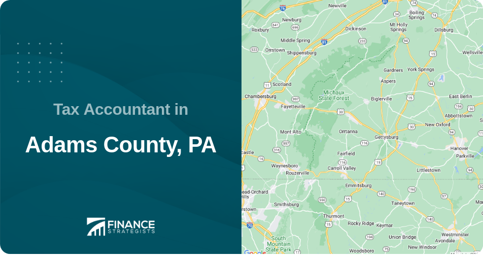Tax Accountant in Adams County, PA