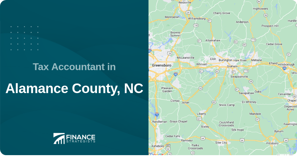 Tax Accountant in Alamance County, NC