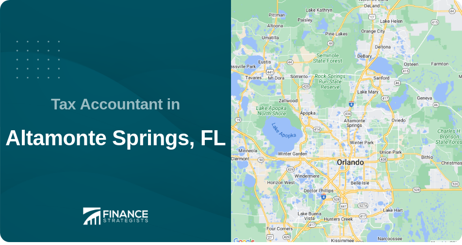 Tax Accountant in Altamonte Springs, FL