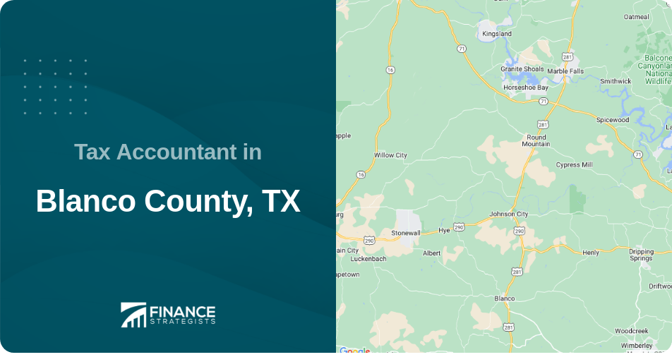 Tax Accountant in Blanco County, TX
