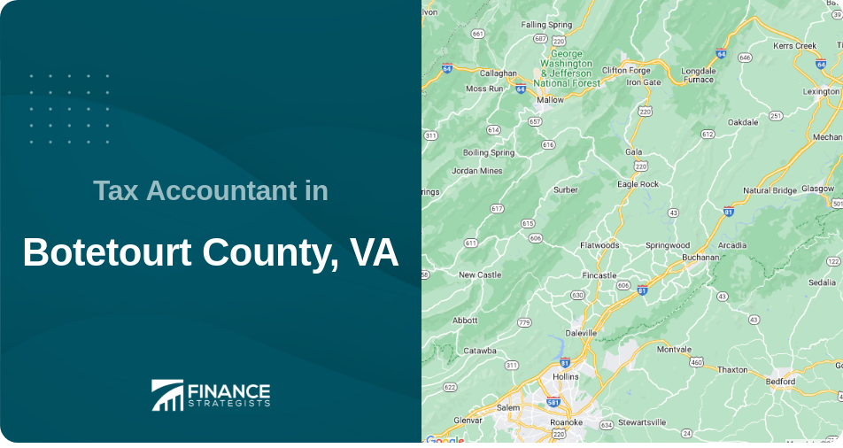 Tax Accountant in Botetourt County, VA