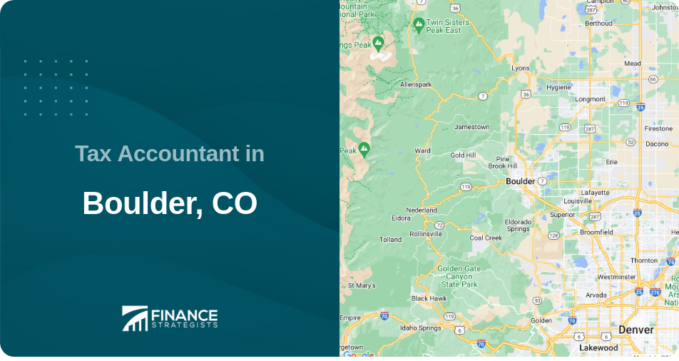 Tax Accountant in Boulder, CO