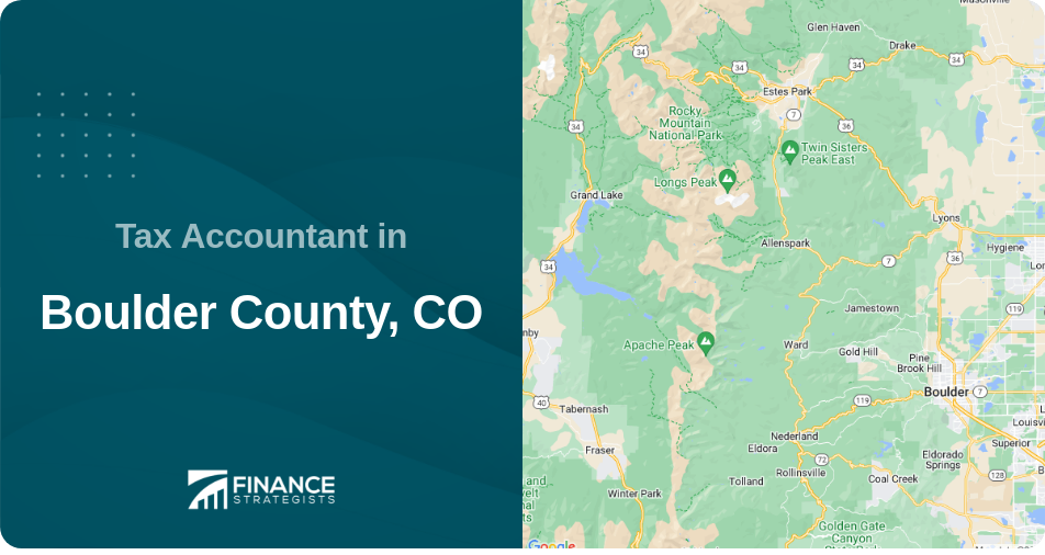 Tax Accountant in Boulder County, CO