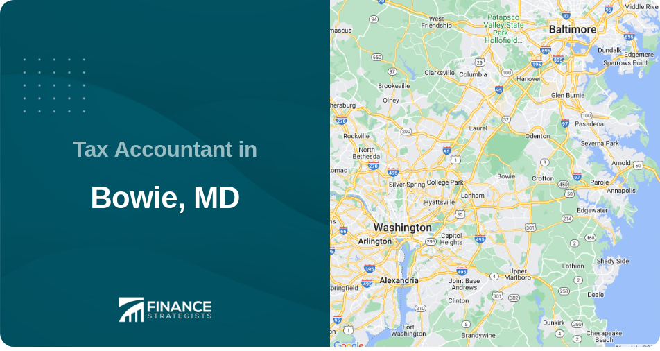 Tax Accountant in Bowie, MD