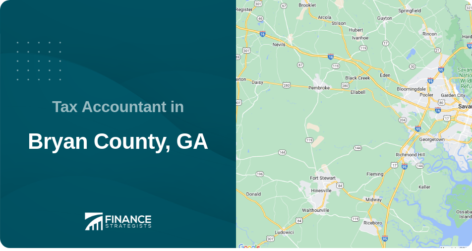 Tax Accountant in Bryan County, GA