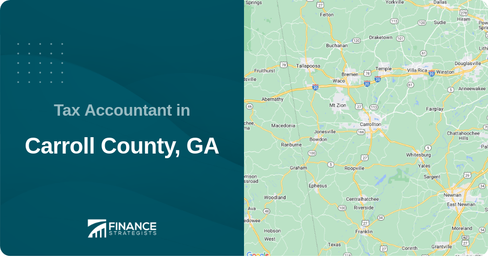 Tax Accountant in Carroll County, GA