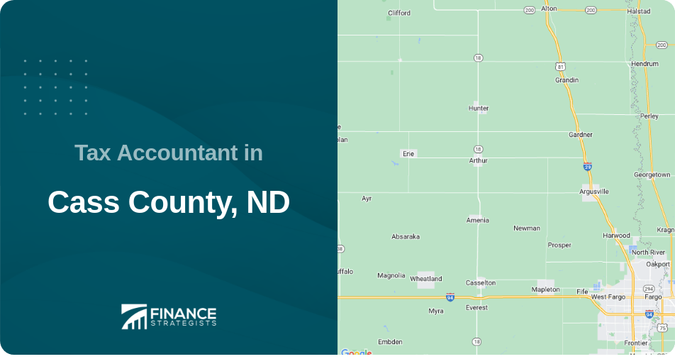 Tax Accountant in Cass County, ND