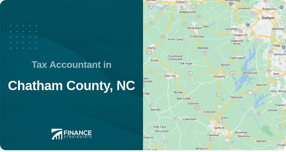 Tax Accountant in Chatham County, NC