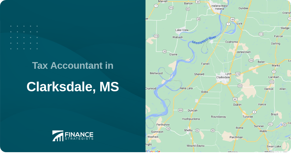 Tax Accountant in Clarksdale, MS