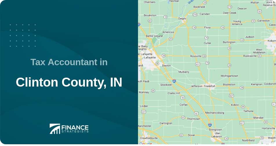 Tax Accountant in Clinton County, IN