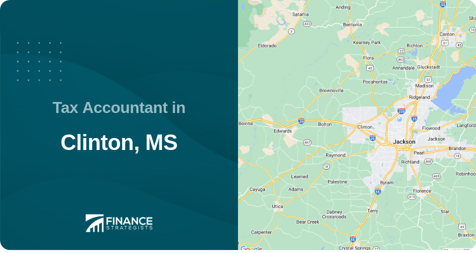 Tax Accountant in Clinton, MS
