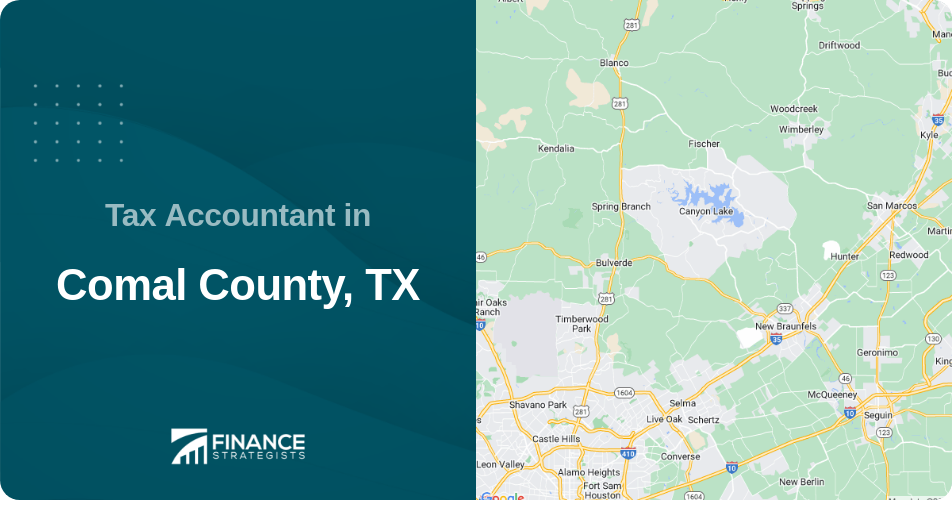 Tax Accountant in Comal County, TX