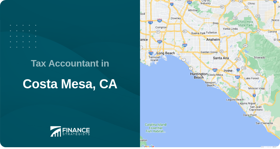 Tax Accountant in Costa Mesa, CA