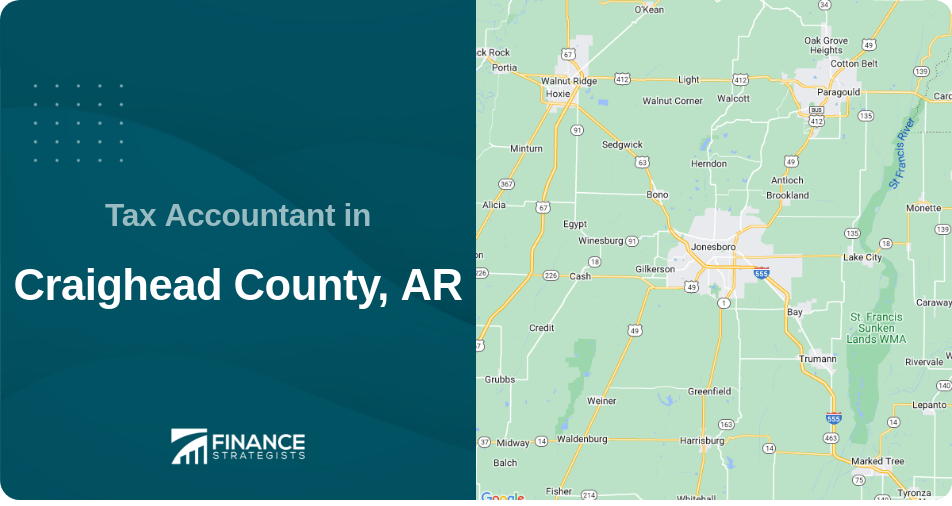 Tax Accountant in Craighead County, AR