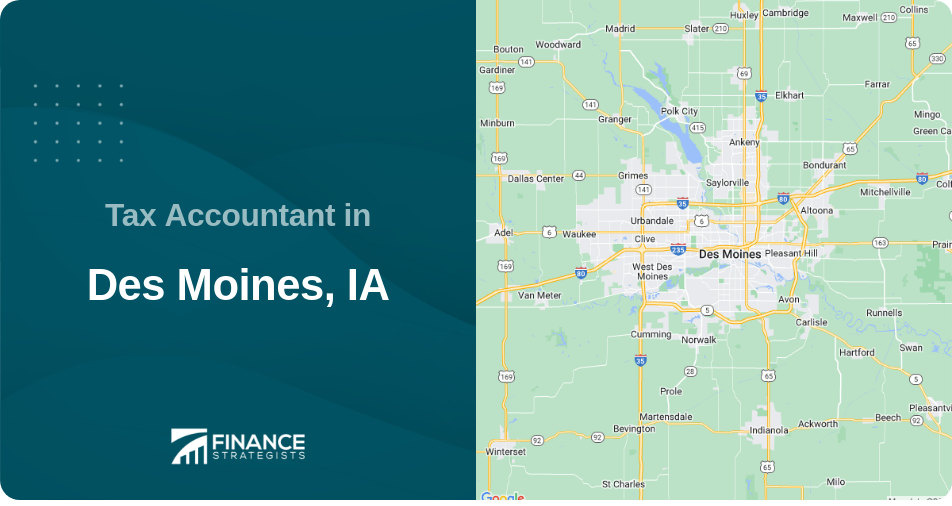 Tax Accountant in Des Moines, IA