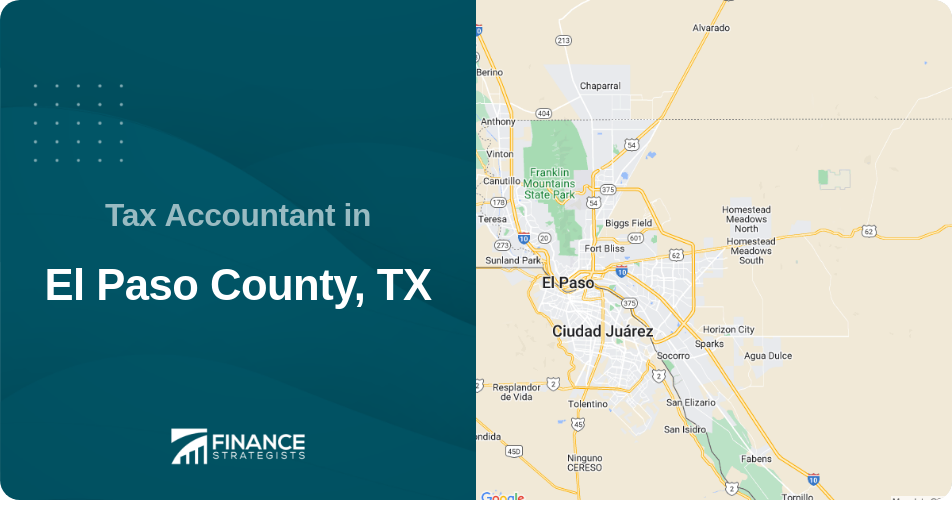 Tax Accountant in El Paso County, TX
