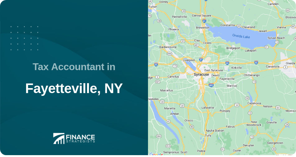 Tax Accountant in Fayetteville, NY