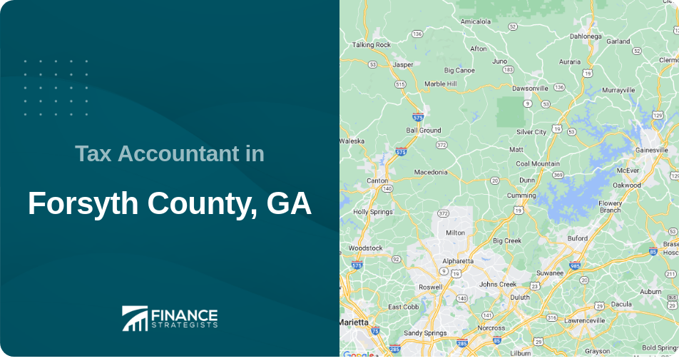 Tax Accountant in Forsyth County, GA