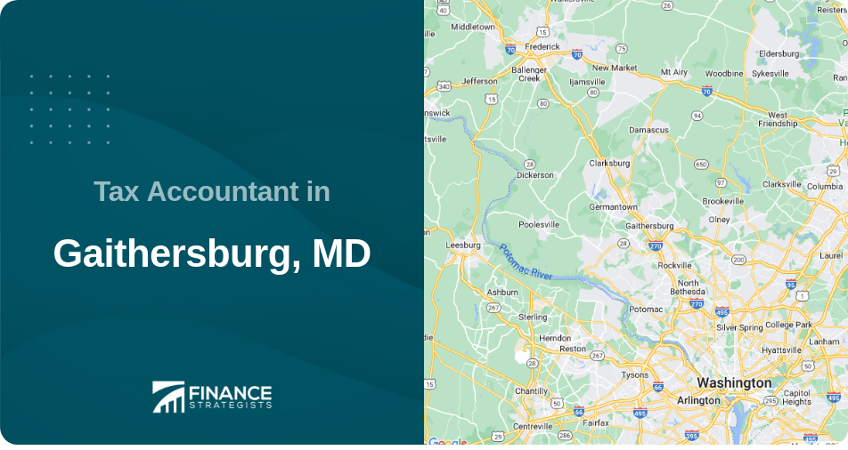 Tax Accountant in Gaithersburg, MD