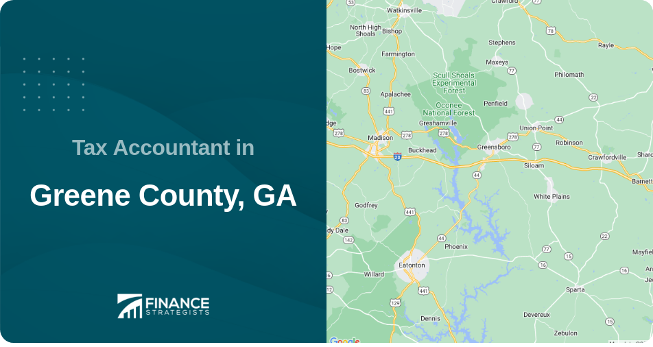 Tax Accountant in Greene County, GA