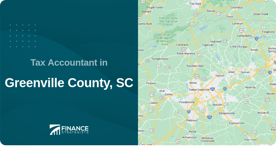 Tax Accountant in Greenville County, SC