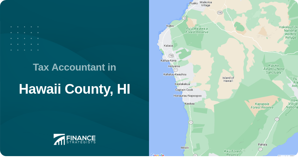 Tax Accountant in Hawaii County, HI