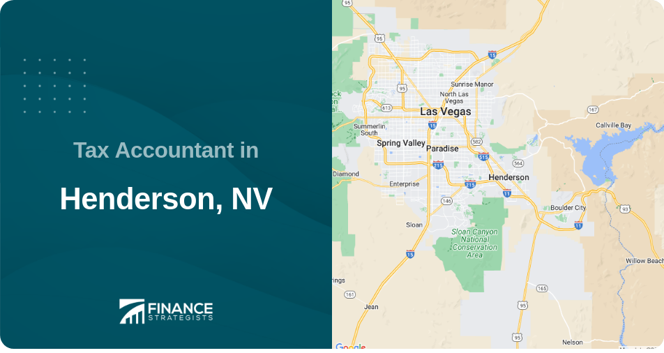 Tax Accountant in Henderson, NV
