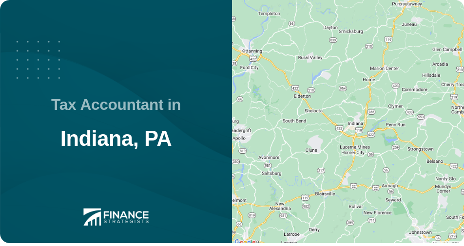 Tax Accountant in Indiana, PA