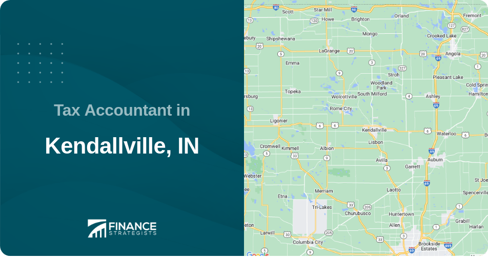 Tax Accountant in Kendallville, IN