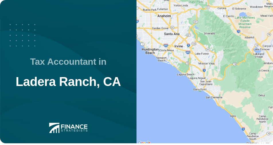 Tax Accountant in Ladera Ranch, CA