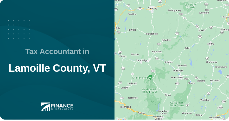 Tax Accountant in Lamoille County, VT