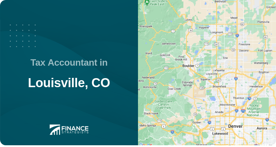 Tax Accountant in Louisville, CO