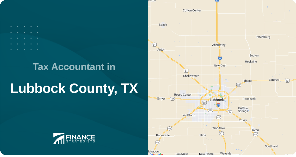 Tax Accountant in Lubbock County, TX