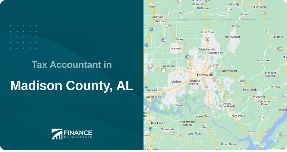 Tax Accountant in Madison County, AL