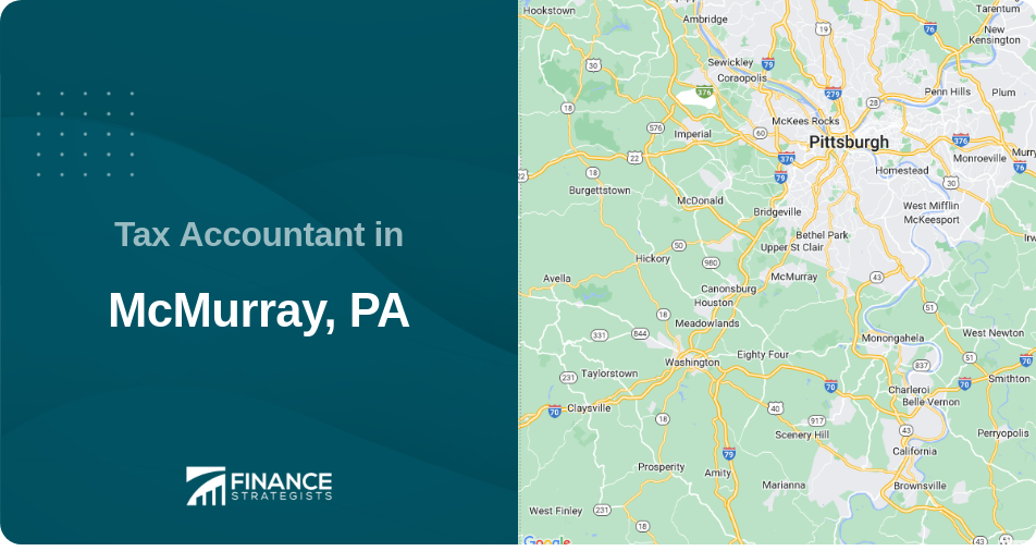 Tax Accountant in McMurray, PA