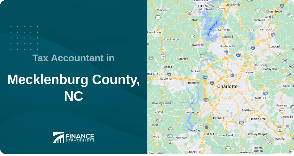 Tax Accountant in Mecklenburg County, NC